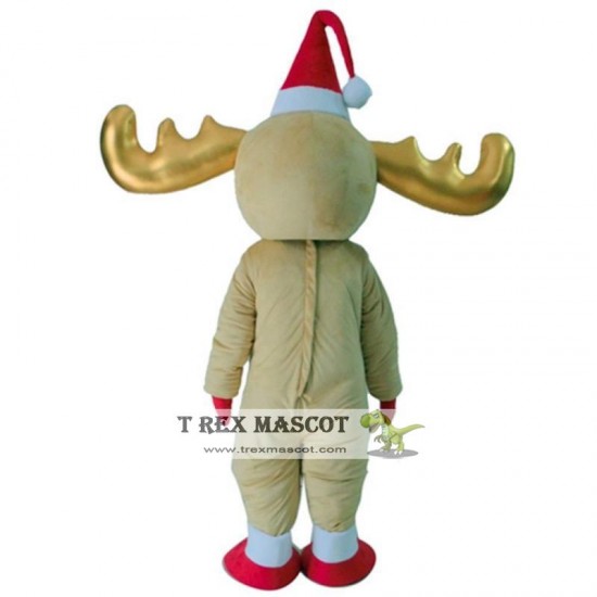 Deer Reindeer Mascot Costume