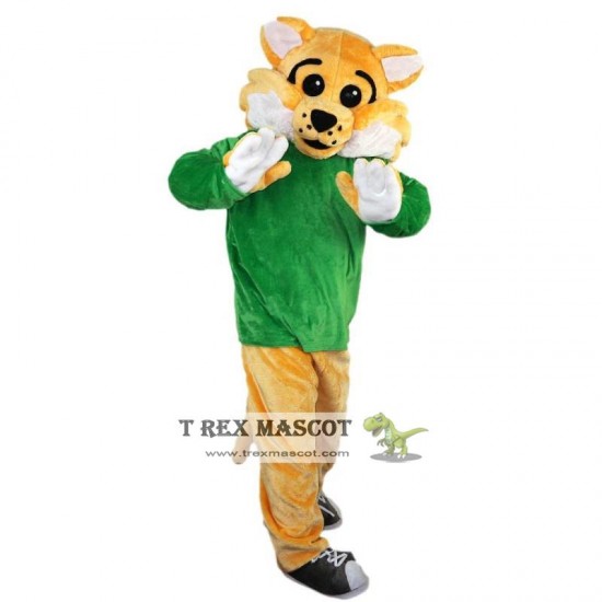 Sports Wild Cat Mascot Costume Adult