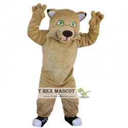 Cat Tiger Leopard Mascot Costume Adult