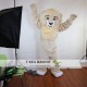 Beige Lion Mascot Costume Adult