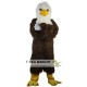 White Head Brown Eagle Mascot Costume Adult