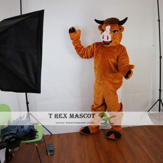 Cattle Cow Bull Ox Mascot Costume Adult