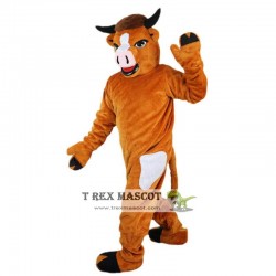 Cattle Cow Bull Ox Mascot Costume Adult