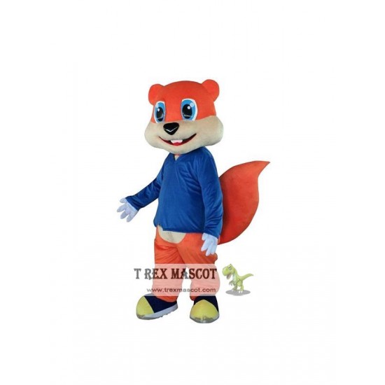 Squirrel Chipmunk Adult Mascot Costume