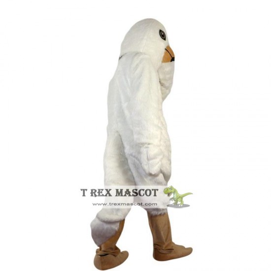 White Pigeon Bird Mascot Costume