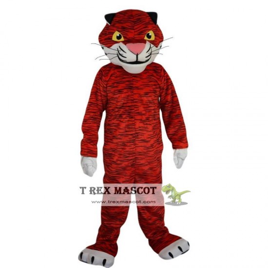 Tiger Mascot Costume Adult