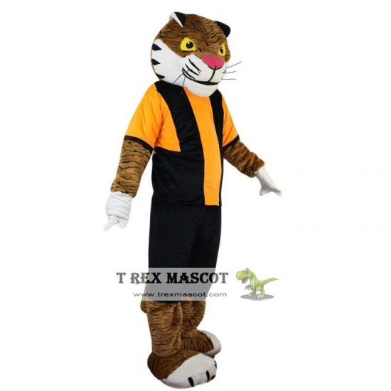 Sport Tiger Mascot Costume Adult