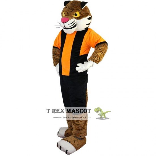 Sport Tiger Mascot Costume Adult