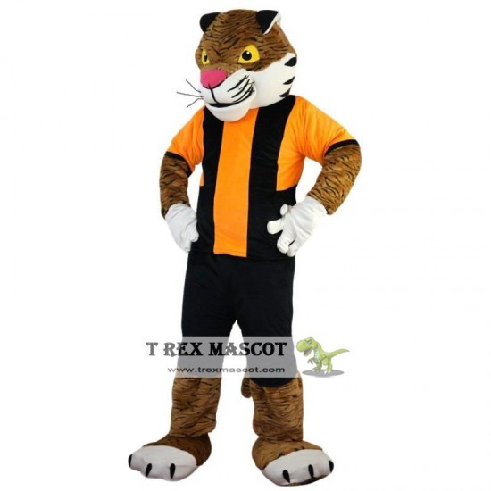 Sport Tiger Mascot Costume Adult