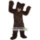 Brown Bear Mascot Costume Adult