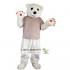 White Bear Mascot Costume Adult