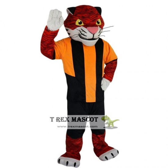 Sport Tiger Mascot Costume Adult