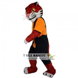 Sport Tiger Mascot Costume Adult