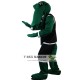 Sport Green Crocodile Mascot Costume Adult