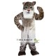 Grey Cat Mascot Costume Adult