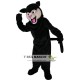 Black Felis Silvestris Cat Mascot Costume Adult