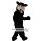 Black Felis Silvestris Cat Mascot Costume Adult