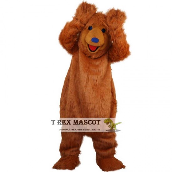 Brown Bear Mascot Costume Adult