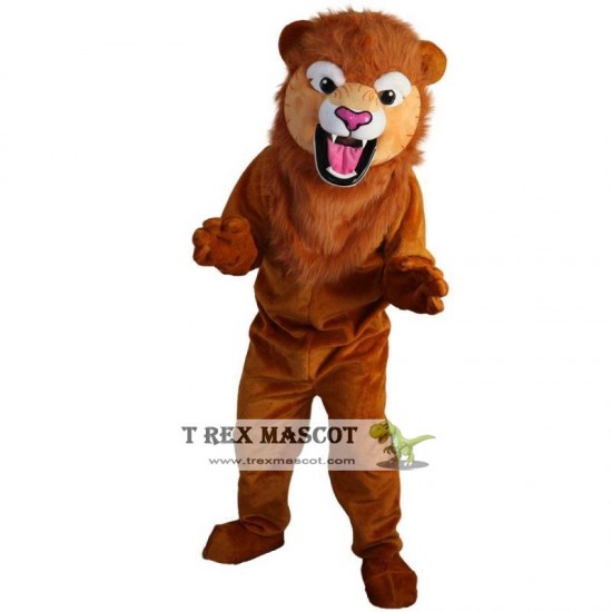 Lion Mascot Costume Adult