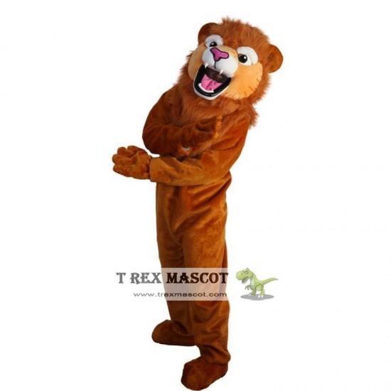 Lion Mascot Costume Adult