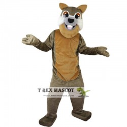 Gray Squirrel Mascot Costume Adult