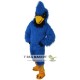 Blue Eagle Mascot Costume Adult