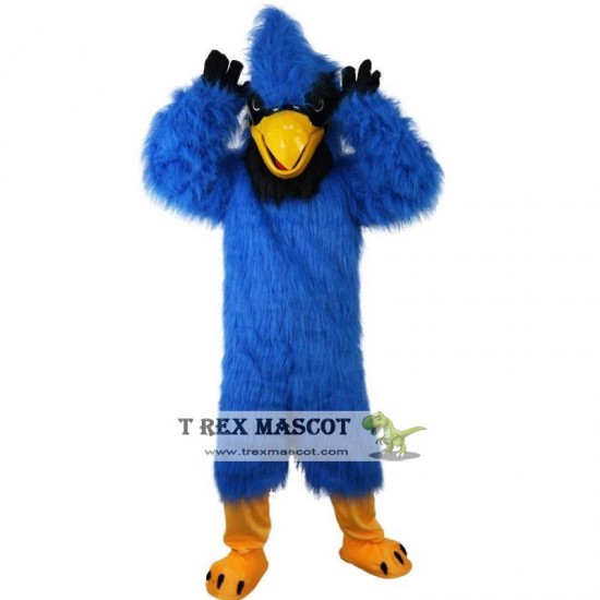 Blue Eagle Mascot Costume Adult