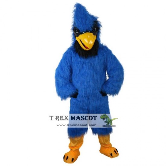 Blue Eagle Mascot Costume Adult