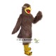 Brown Eagle Mascot Costume Adult