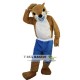 Yellow Ferret Skunk Mascot Costume Adult