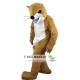 Brown Weasel Marten Ermine Mink Mascot Costume