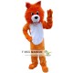 Orange Lion Mascot Costume Adult