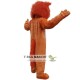 Orange Lion Mascot Costume Adult