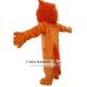 Orange Lion Mascot Costume Adult