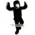 Black White Eagle Mascot Costume Adult