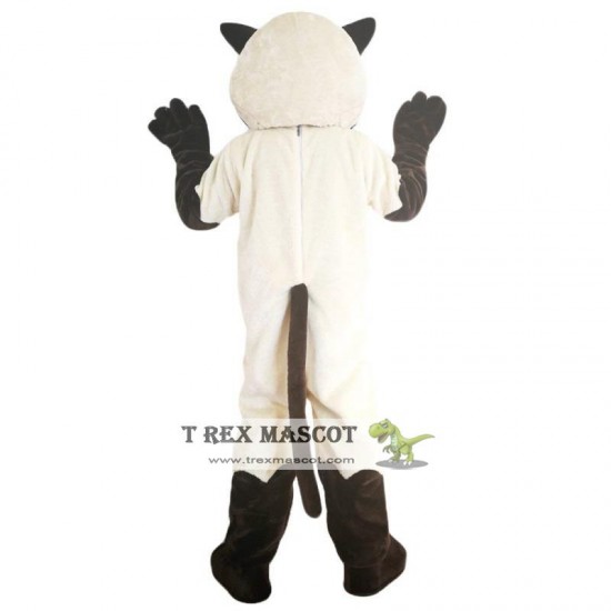 Siamese Cat Mascot Costume Adult