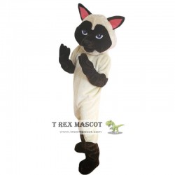 Siamese Cat Mascot Costume Adult