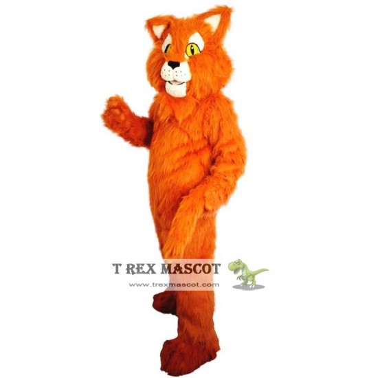 Long Hair Cat Mascot Costume Adult