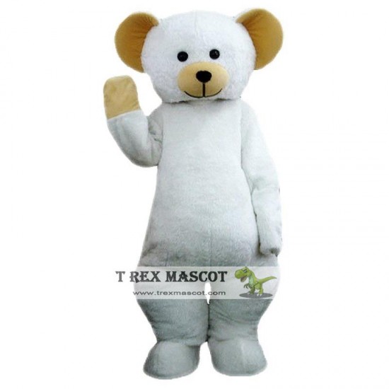 White Bear Mascot Costume