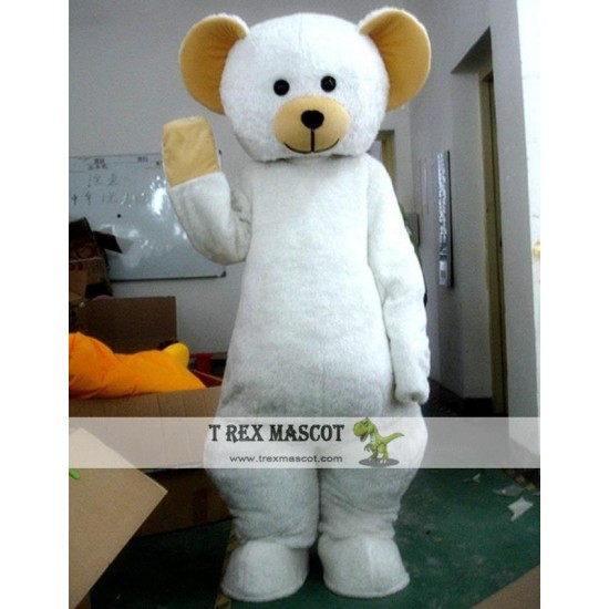 White Bear Mascot Costume