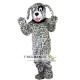 Black And White Dalmatian Dog Mascot Costume Adult