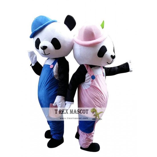 Panda Cartoon Mascot Costume