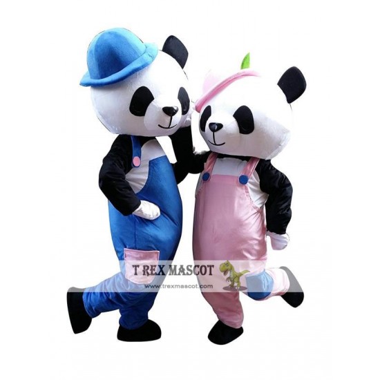 Panda Cartoon Mascot Costume