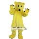 Yellow Bear Mascot Costume Adult