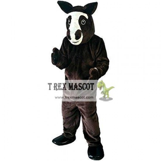 Brown Horse Mascot Costume