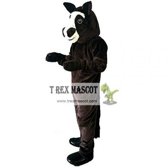 Brown Horse Mascot Costume