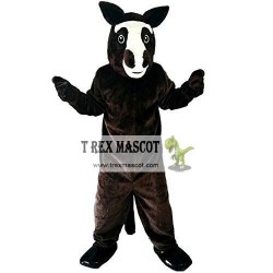 Brown Horse Mascot Costume