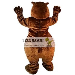 Brown Bear Mascot Costume