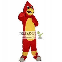 Red Bird Eagle Animal Mascot Costume