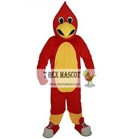 Red Bird Eagle Animal Mascot Costume